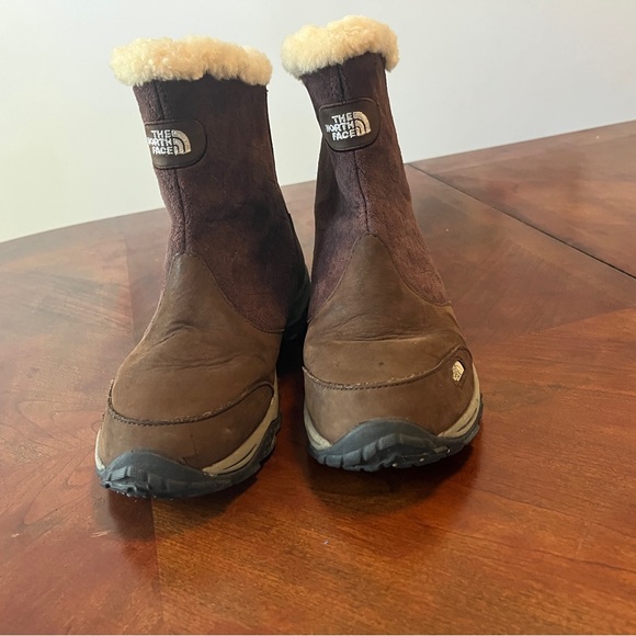 The North Face Bella Alta Suede Lined Zip Boots Women’s Size 8 - Picture 3 of 11